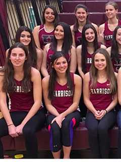 Harrison HS Boys, Girls Indoor Track Teams Win League Track Championships