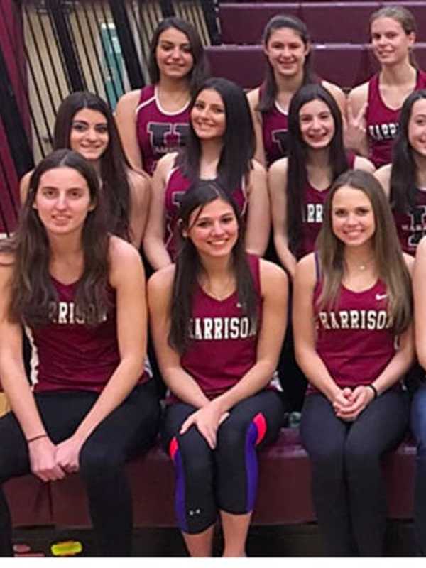 Harrison HS Boys, Girls Indoor Track Teams Win League Track Championships