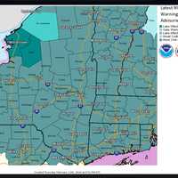 <p>A look at the latest wind-chill watches and warnings from the National Weather Service.</p>