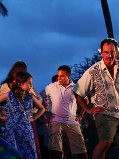 'Five Below' Luau At Messiah Lutheran Church In Oakland