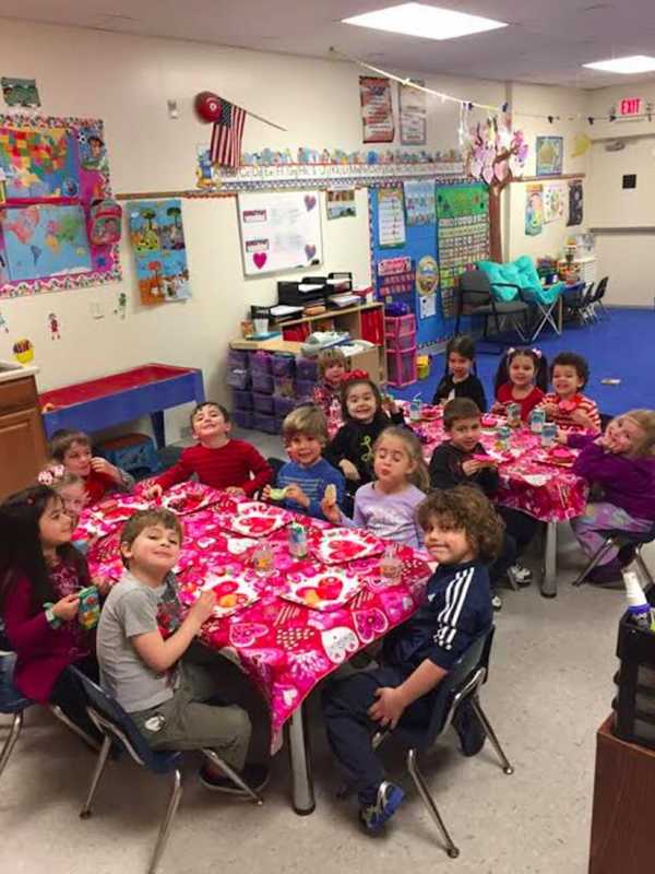 Saw Mill Club Preschools Show Their Heart At Valentine's Day