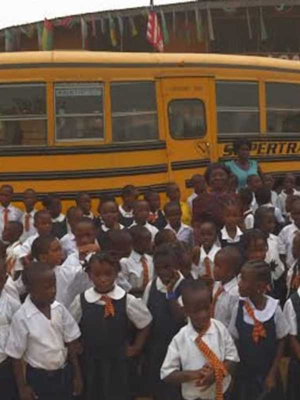 Yonkers Rotary Sends School Bus For Liberian Children