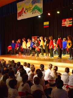 Croton Third Graders Celebrate Regions Around The World