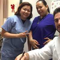 <p>DeCicco and his colleagues at DeCicco Acupuncture in Glen Rock.</p>