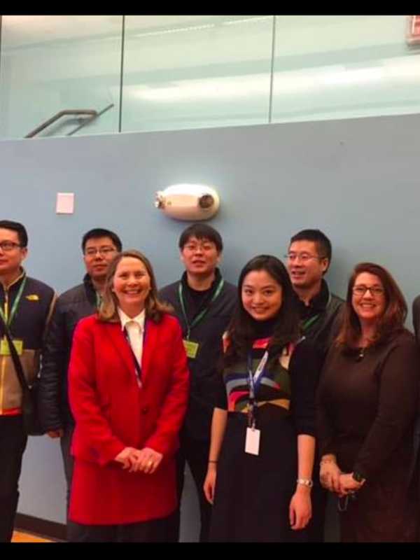 Chinese Students Visit Pelham Memorial High School