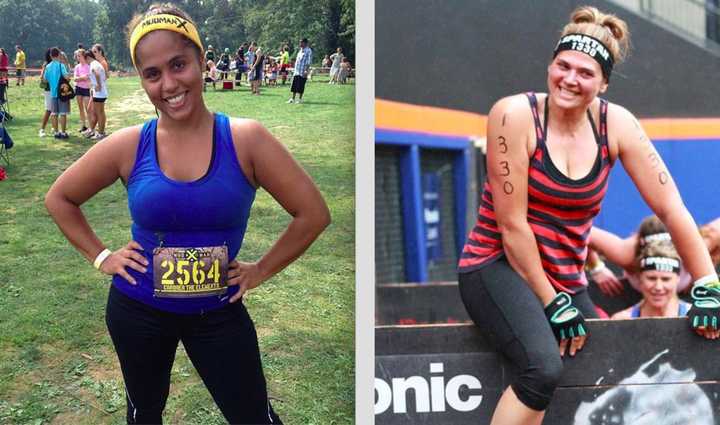 Claudia Collazo of Teaneck, left, and Giovanna Cicerchia of Wyckoff will compete on NBC&#x27;s &quot;Strong.&quot;