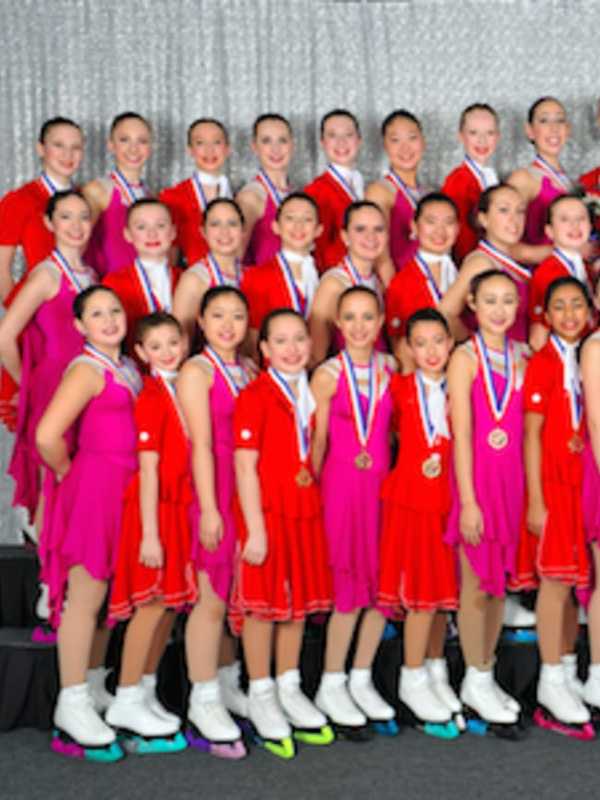 New Canaan Skaters Glide To Gold At Synchro Nationals