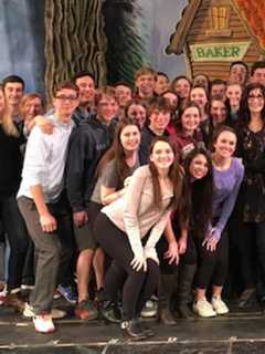 Tony Winner Joanna Gleason Visits 'Into The Woods' Cast At New Canaan High
