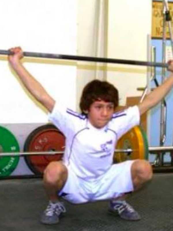 Cliffside Park Weight Lifter Trains For Junior National Competition