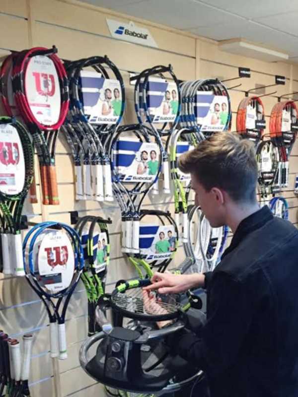 Saw Mill Club's New Pro Shop Serves Up Professional Racquet Care
