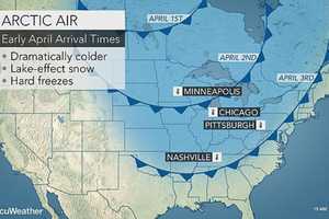 Polar Vortex Will Bring Plunging Temps To Parts Of East In Early April