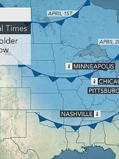 Polar Vortex Will Bring Plunging Temps To Parts Of East In Early April