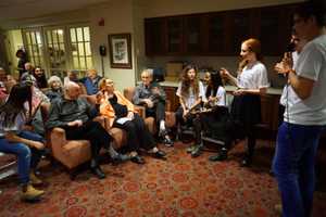 Israeli Students Stage Game Show For Rockleigh Residents