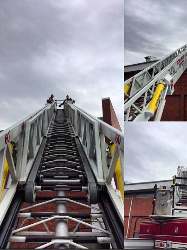 Shelton's Echo Hose Hook & Ladder Members Conduct Training Exercises