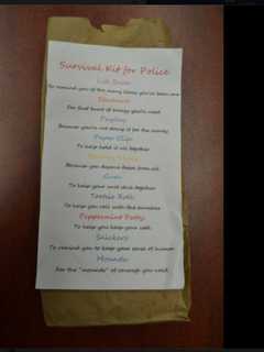 Daisy Troop Creates Survival Kits For Upper Saddle River Police