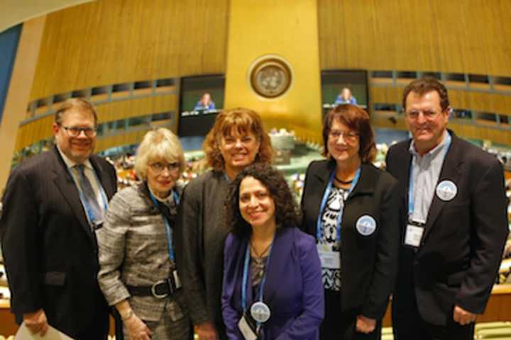 Stamford Jewish Federation Leaders Discuss Issues at United Nations