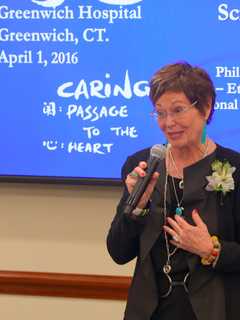 Nursing Theorist Gives Talk On 'Caring From The Heart' In Greenwich