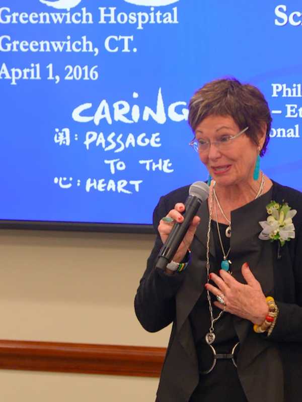 Nursing Theorist Gives Talk On 'Caring From The Heart' In Greenwich