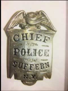 Suffern Police Department Saves First Police Chief's Badge From 1896