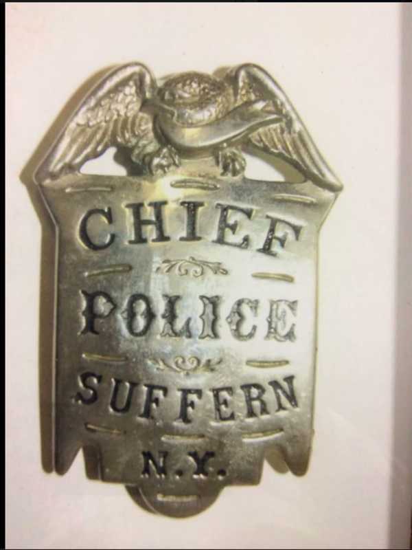 Suffern Police Department Saves First Police Chief's Badge From 1896