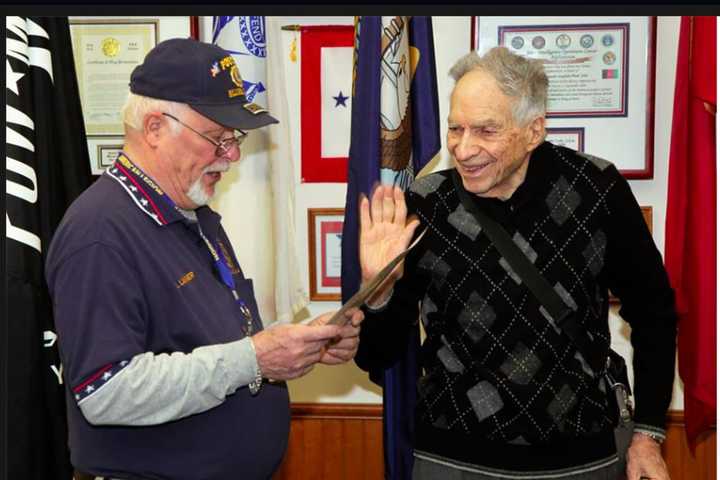 Hillsdale WWII Vet, 92, Joins American Legion