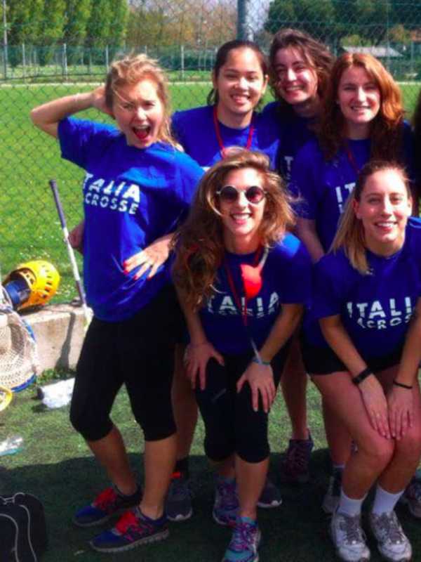 Glen Rock Lacrosse Coach Visits Italian Women's National Team