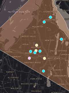 Rockland Pedestrian Fatalities Clustered Near Center Of County