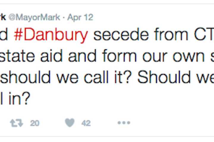 Danbury's Boughton Jokes About Secession Over Lost Sales Tax Revenue