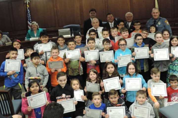Hasbrouck Heights Youth Recognized For Collecting Police Trading Cards