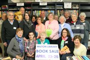 Wilton Library Spreads Out Thousands Of Items For Annual Gigantic Book Sale
