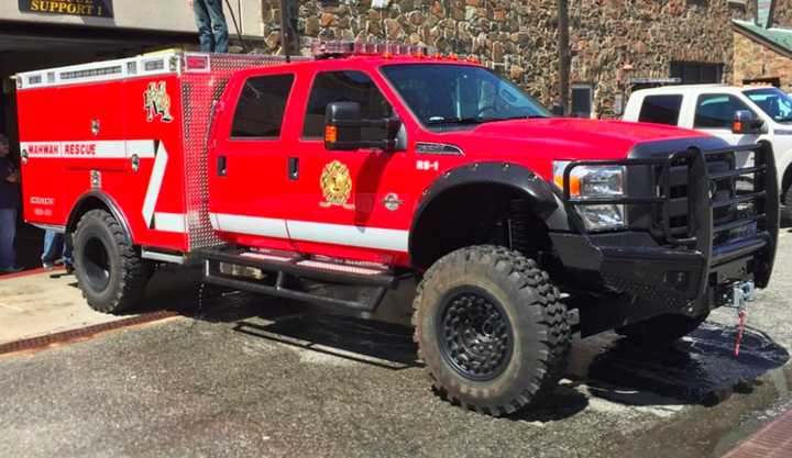 Here&#x27;s the new 2016 Ford rescue support vehicle.