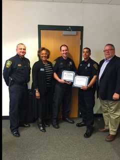 Norwalk Police Department Honors Officers For Lifesaving Water Rescue