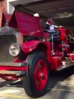 Oradell Fire Department Takes Old Moe For A Spin