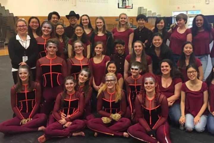 Northern Valley Winter Guard Scores High At Competition