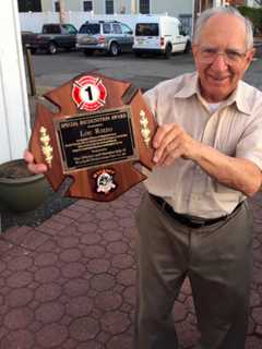 Wyckoff Fireman Awarded For 59 Years of Service