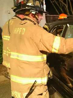 Harrington Park Firefighters Practice Extrication Drills