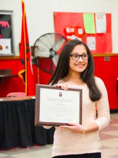 Bergenfield Student Honored For Perfect Score On Wordmaster Challenge