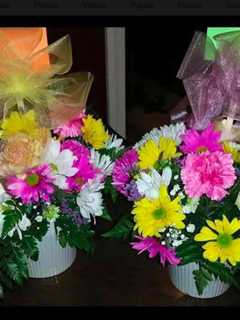 Bethel Girl Scout Troop Gives 'Make A Flower Arrangement For Mom' Lesson
