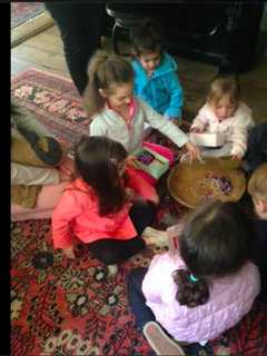 Preschoolers Drop In At Northrop House At Sherman Historical Society