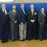 Stepinac Students Network With Alumni At Career Day