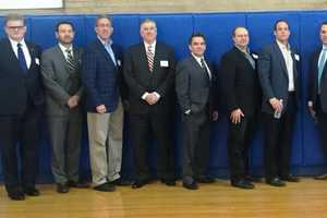 Stepinac Students Network With Alumni At Career Day