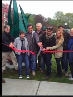 Bethel Celebrates Grand Opening Of Outdoor Sculpture Exhibit