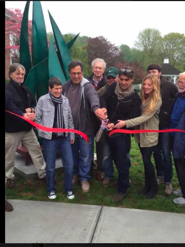 Bethel Celebrates Grand Opening Of Outdoor Sculpture Exhibit
