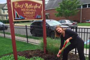East Rutherford Library Continues Acts Of Kindness By Planting