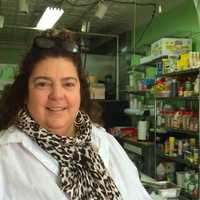 <p>Carol Lentini welcomes one and all to The Nook in Bridgeport.</p>