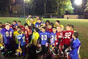Ridgefield Park Football Holds Signup At Little Ferry Police Station