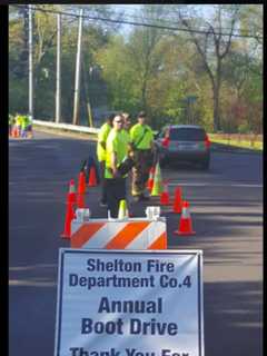 Shelton Volunteer Fire Company Conducts Fundraising Boot Drive