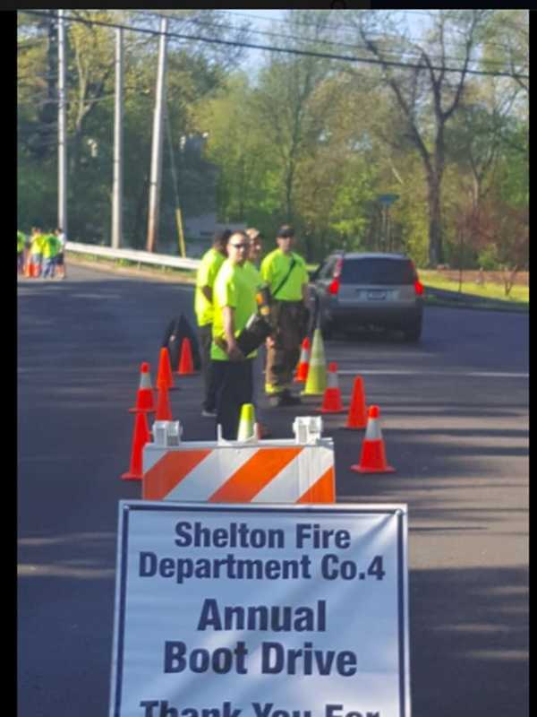 Shelton Volunteer Fire Company Conducts Fundraising Boot Drive