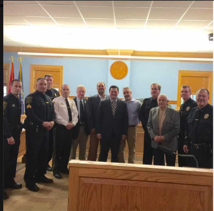 Lieutenants Richard Bernaud, Kenneth Jones and Douglas Smith, along with Sergeants Robert Coppola, Christopher Barton and Michael Pires and Detective Edgar Perez