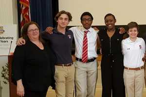 Stepinac Pays Tribute To Good Counsel Academy In 'Sister Act' Performace